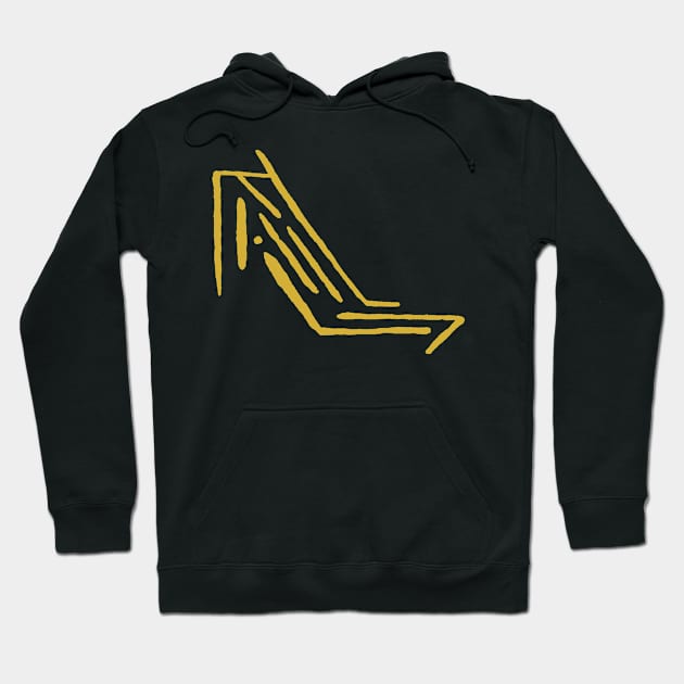 Signature of an AI - Gold Hoodie by SpiritofMirth